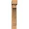 Ekena Millwork Imperial Block Smooth Bracket w/ Offset Brace, Western Red Cedar, 7 1/2"W x 30"D x 42"H BKT0806X30X42IMP05SWR - alternate 3